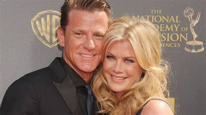 Alison Sweeney with her husband David Sanov along with her son and daughter