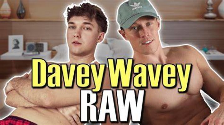 Davey Wavey with his mother