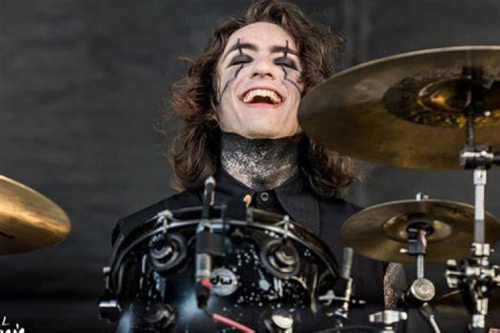 Drummer Vinny Mauro at his performance