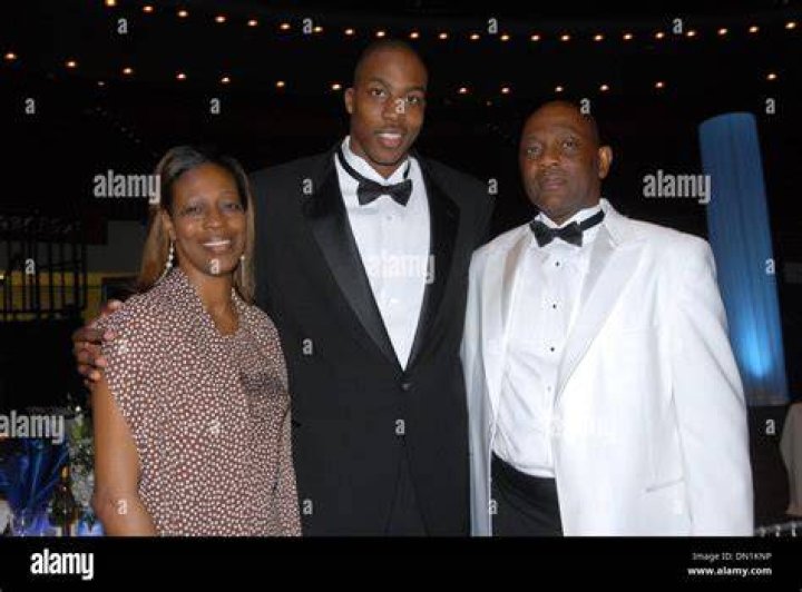 Dwight Howard with his parents