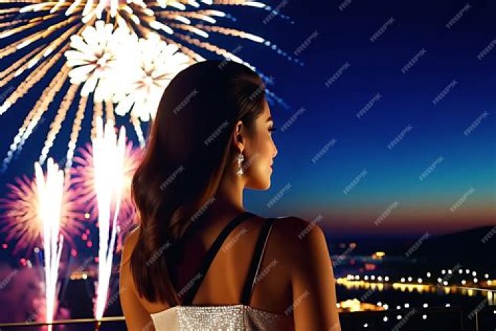 Fireworks Woman