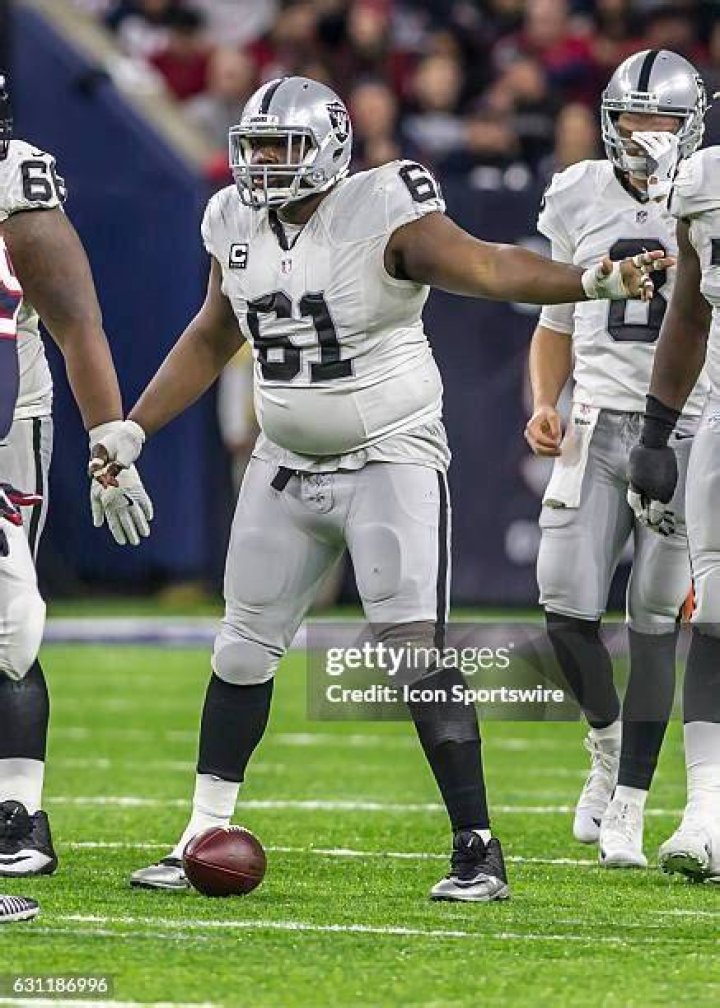 Himself - Oakland Raiders Center / Himself - Oakland Raiders Tackle