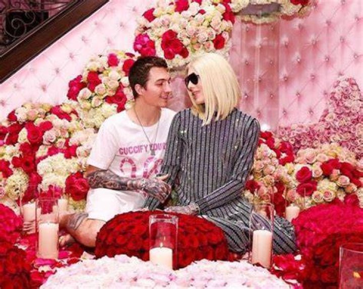 Jeffree and her partner celebrating their three years anniversary