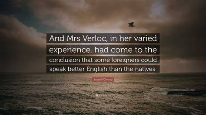 Mrs. Verloc