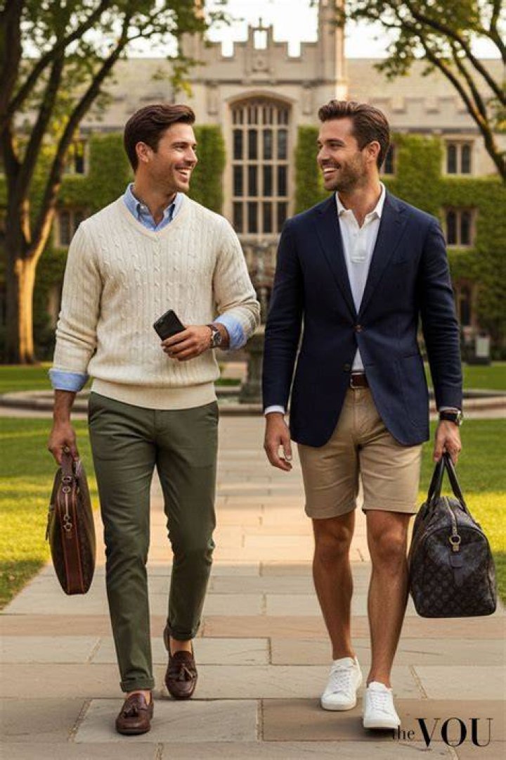 Preppie Couple Man