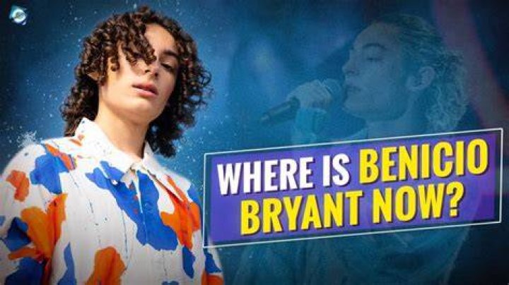 Singer Benicio Bryant at America's Got Talent's stage