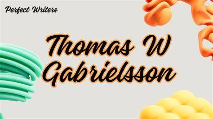 Thomas W. Gabrielsson Net Worth