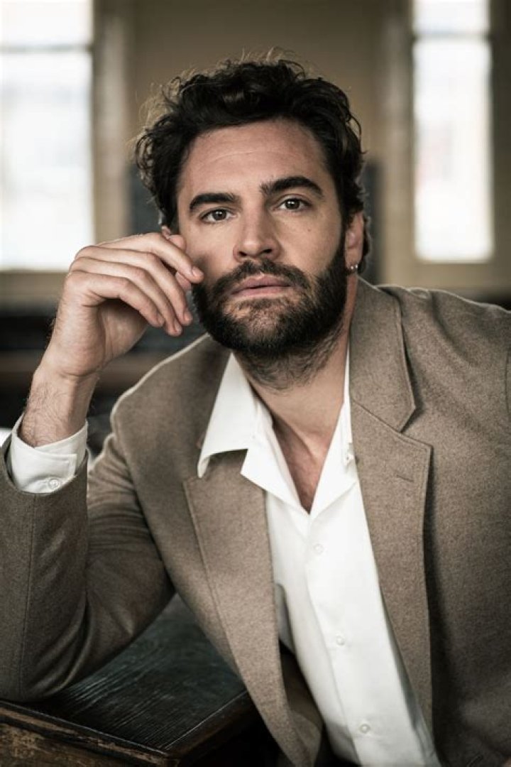 Tom Bateman during his shoot for Da Vinci's Demons.