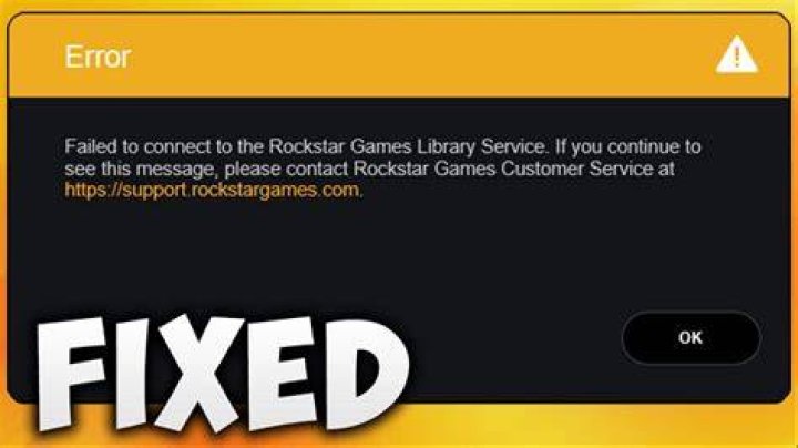 Unable to Connect to Rockstar Game Services: Troubleshooting Guide