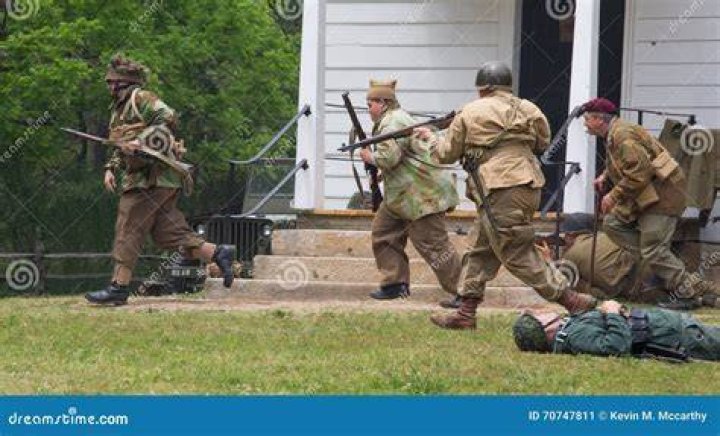 WWII Re-Enactor
